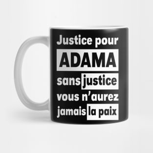 Justice Pour ADAMA Mug